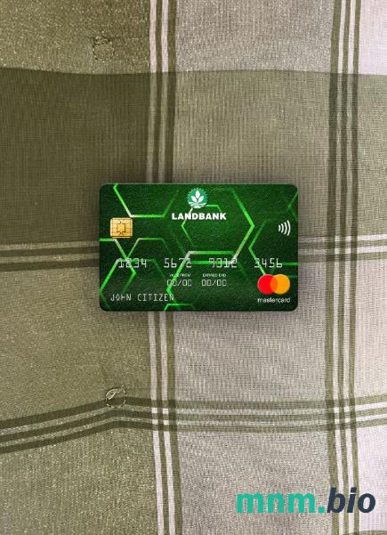 Philippines Land bank of the Philippines wygląd zdjęcia mastercard skan PSD + zdjęcie